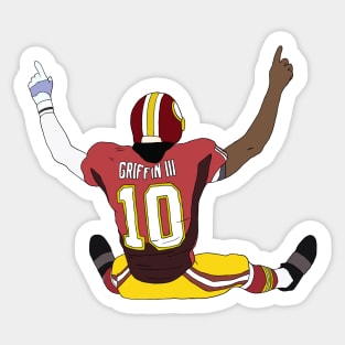 Robert Griffin III Celebration Sticker